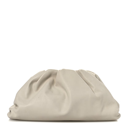 Bottega Veneta Smooth Butter Calf The Pouch Oversized Clutch Plaster 1 of 12