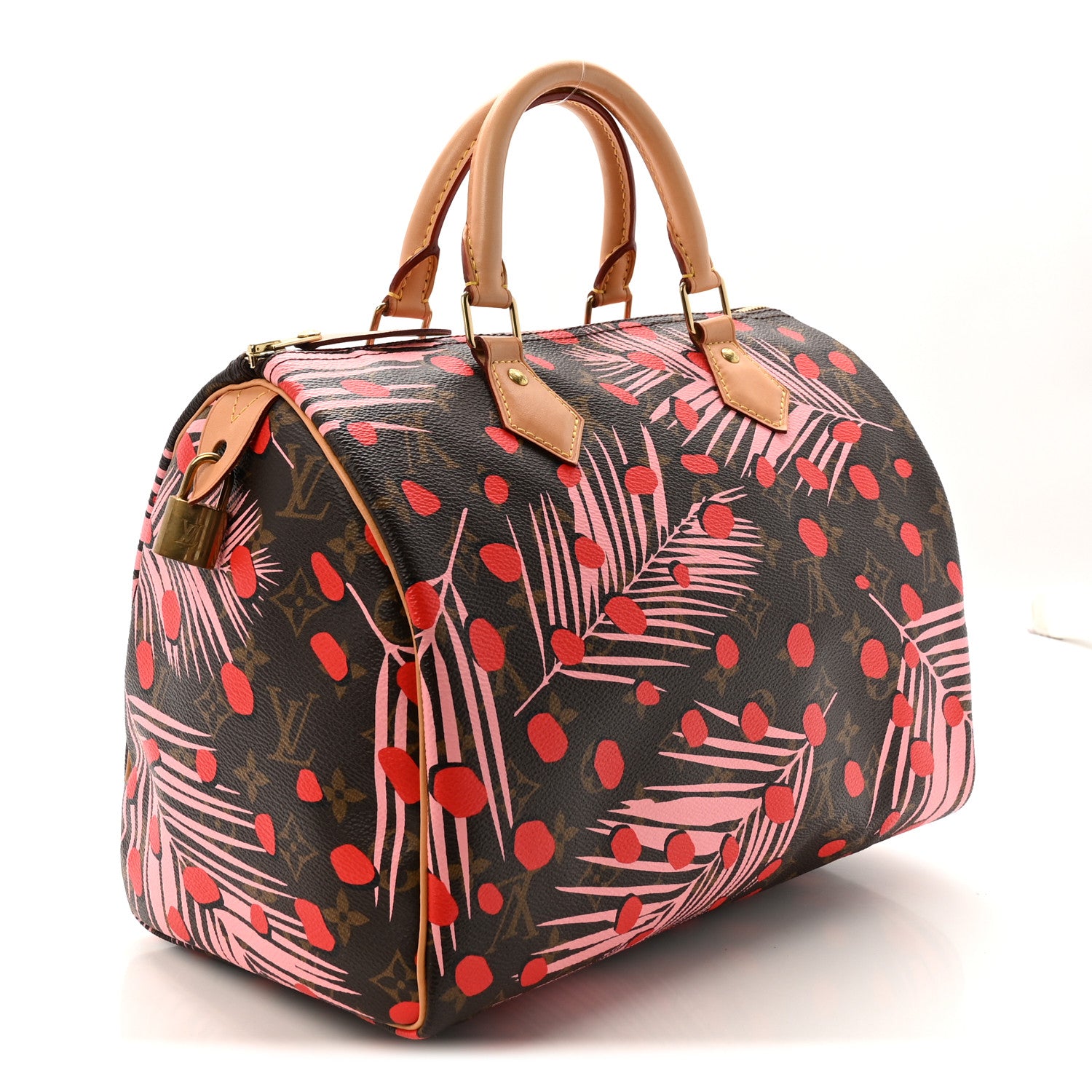Louis Vuitton Monogram Jungle Dots Speedy 30 Sugar Pink Poppy 3 of 10