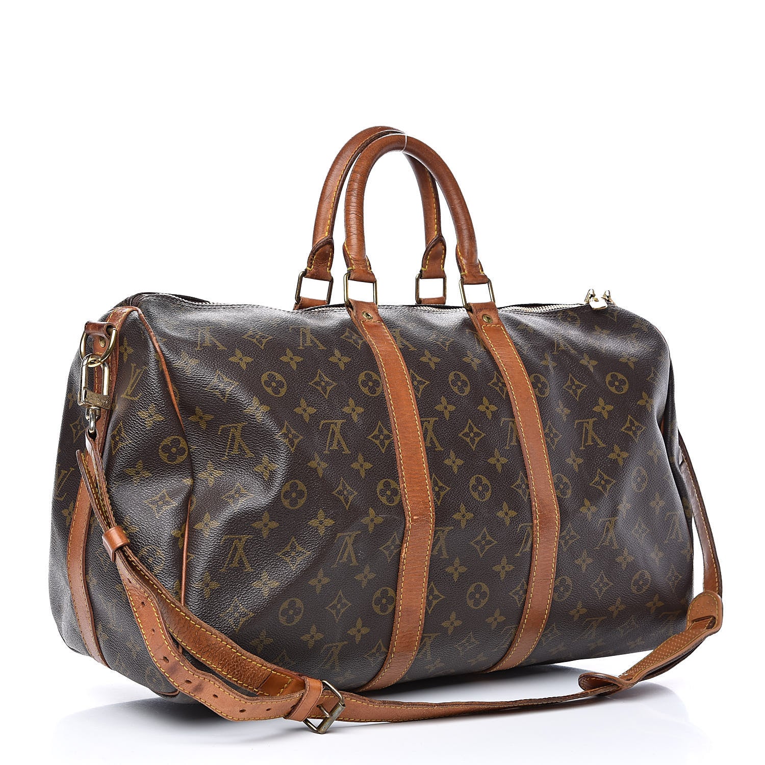 Louis Vuitton Monogram Keepall Bandouliere 45 3 of 20