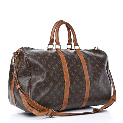 Louis Vuitton Monogram Keepall Bandouliere 45 3 of 20
