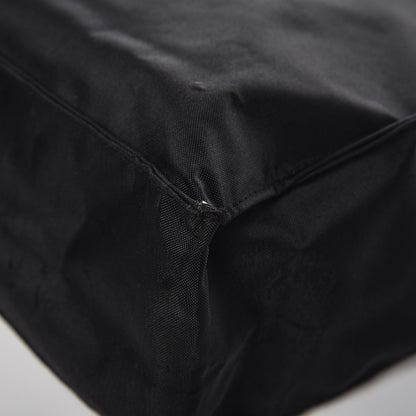 Chanel Canvas Chain Jumbo CC Tote Black 13 of 16