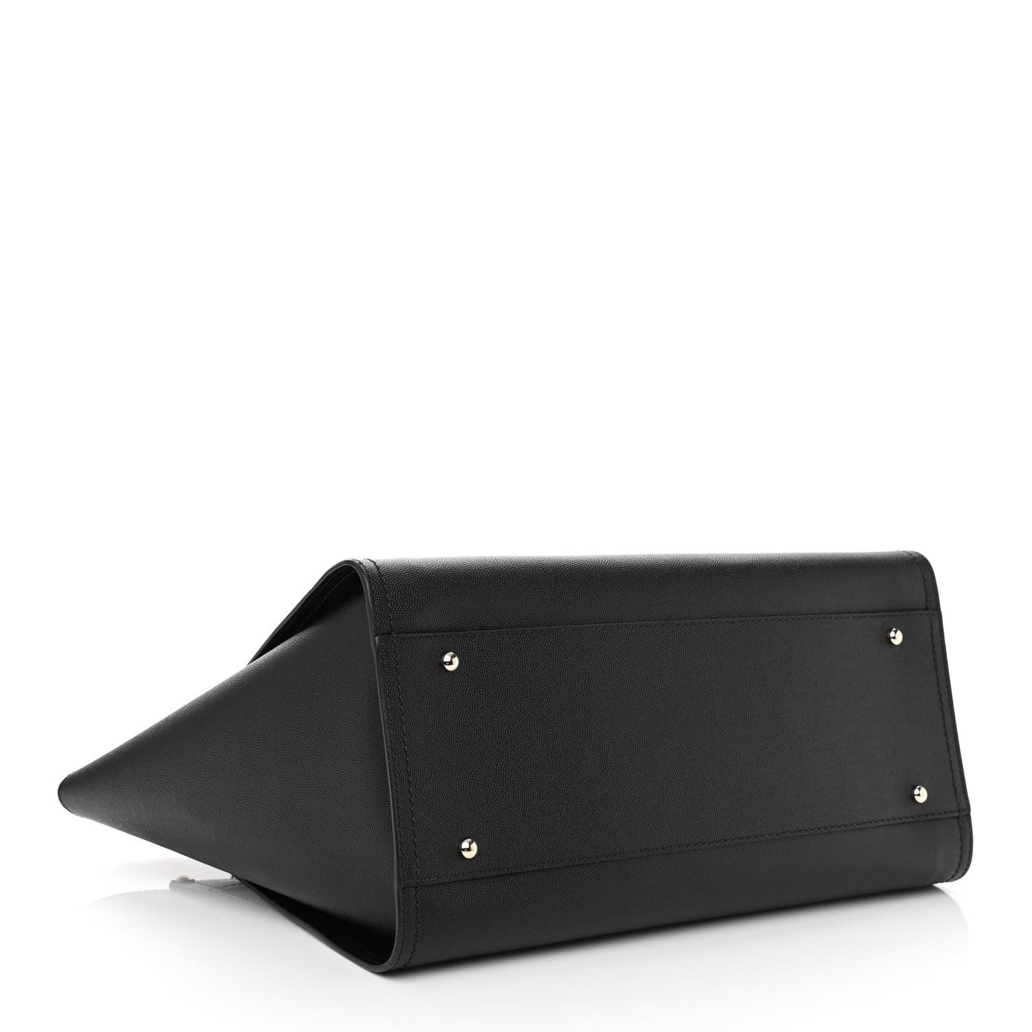 Caviar Large Studded Deauville Tote Black