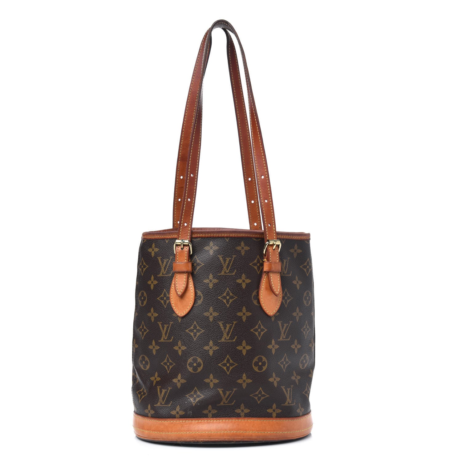 Louis Vuitton Monogram Petit Bucket 23 1 of 33