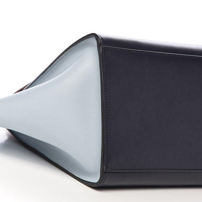 Celine Smooth Calfskin Small Tri-Color Trapeze Pale Blue 7 of 9