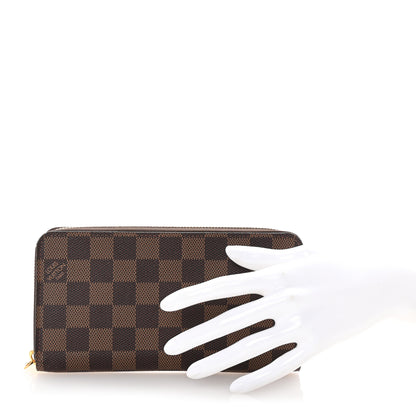 Louis Vuitton Damier Ebene Zippy Wallet 2 of 7
