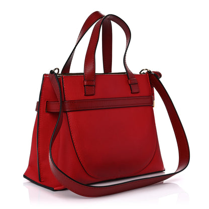 Loewe Calfskin Small Gate Tote Scarlet Red 3 of 12