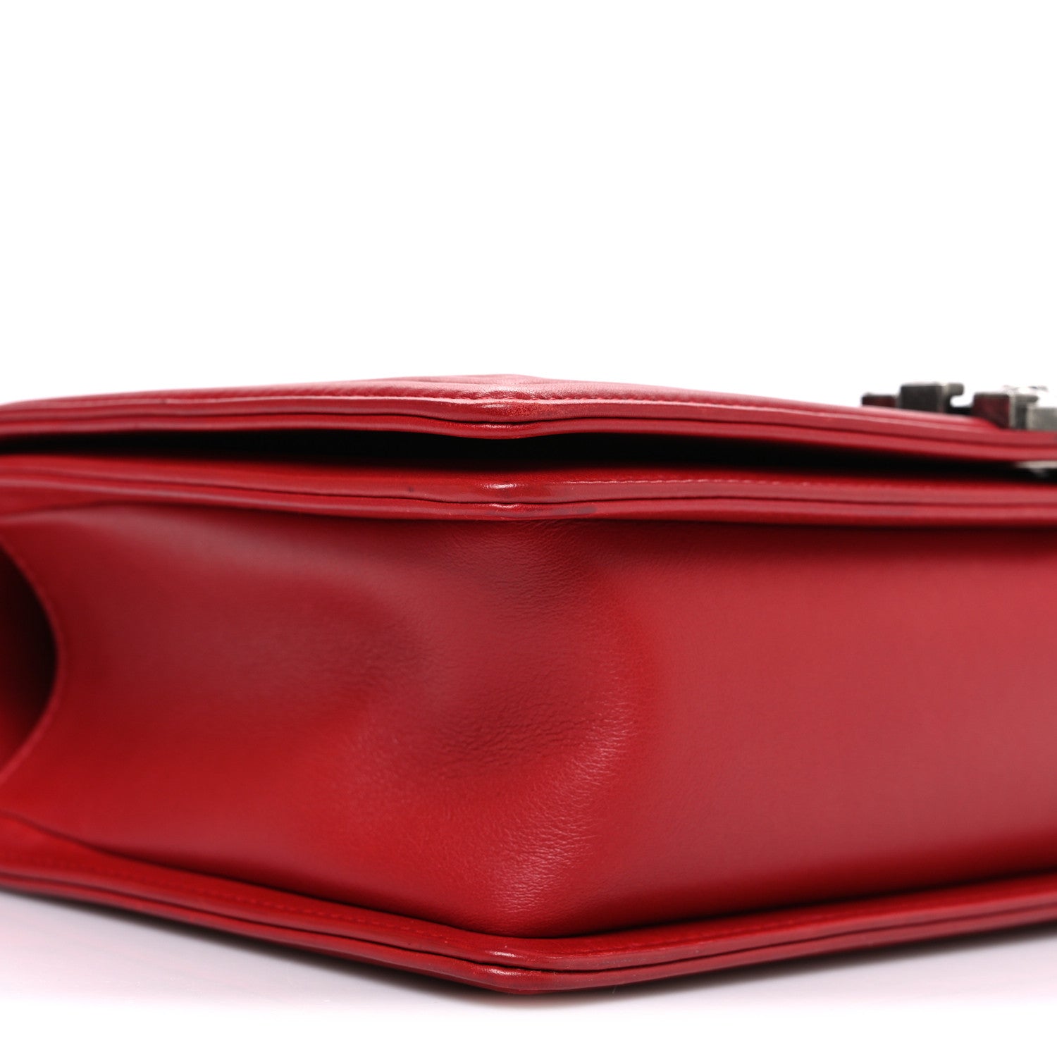 Chanel Lambskin Quilted New Medium Boy Flap Red 9 of 10