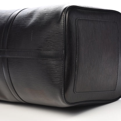 Louis Vuitton Epi Keepall 50 Black 10 of 15