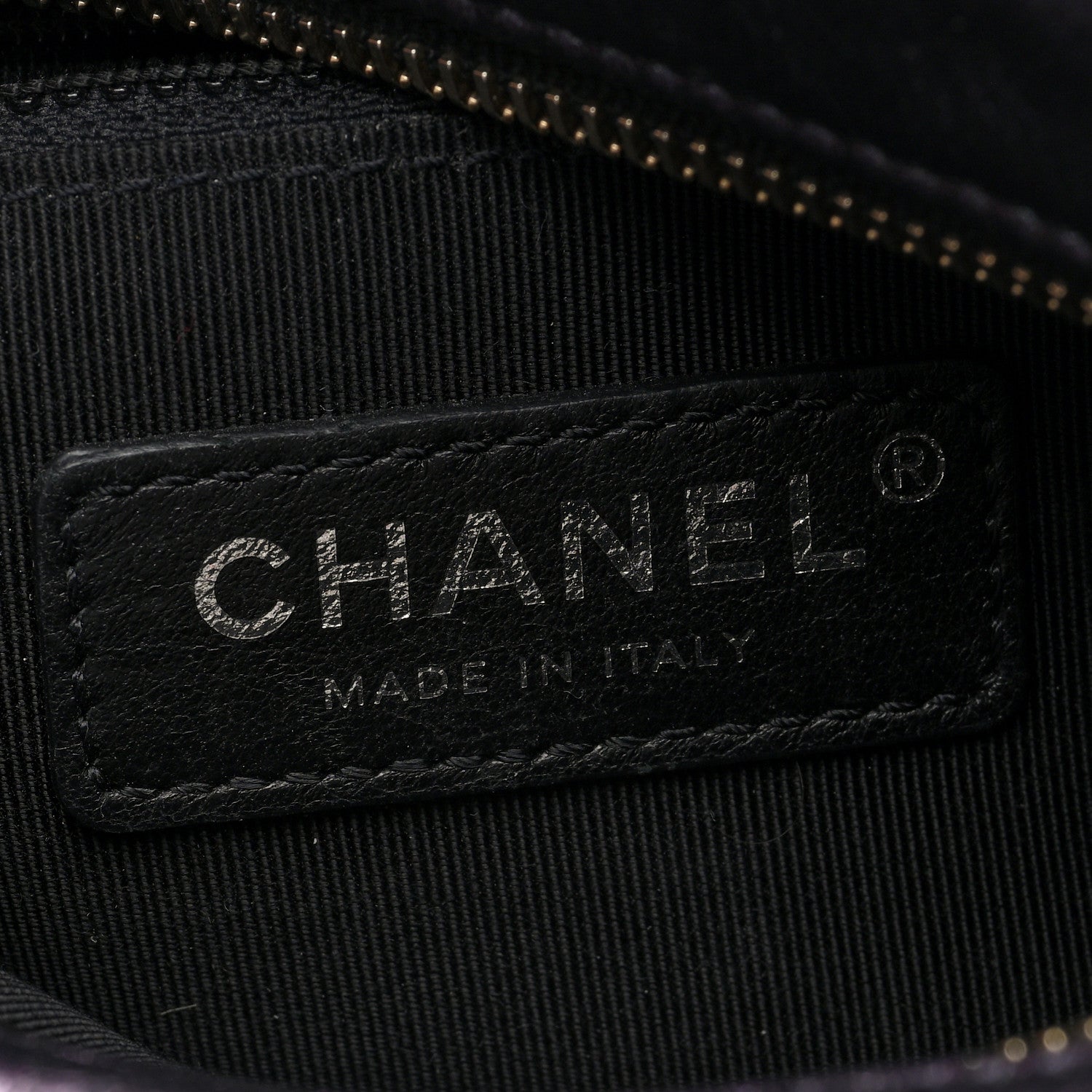Chanel Iridescent Aged Calfskin Quilted Small Gabrielle Hobo Black 6 of 10