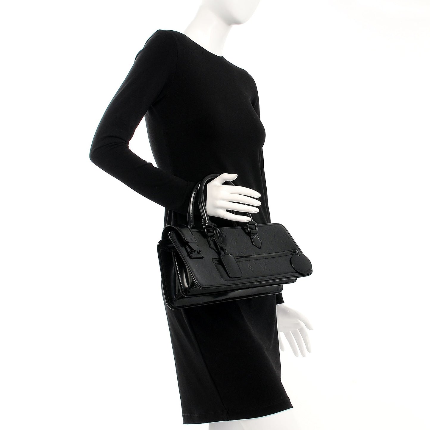 Monogram Op Art Longuy Black