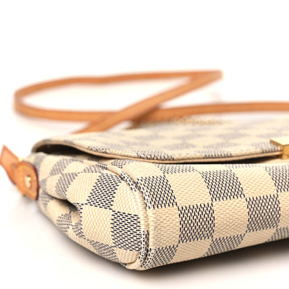Louis Vuitton Damier Azur Favorite MM 8 of 10