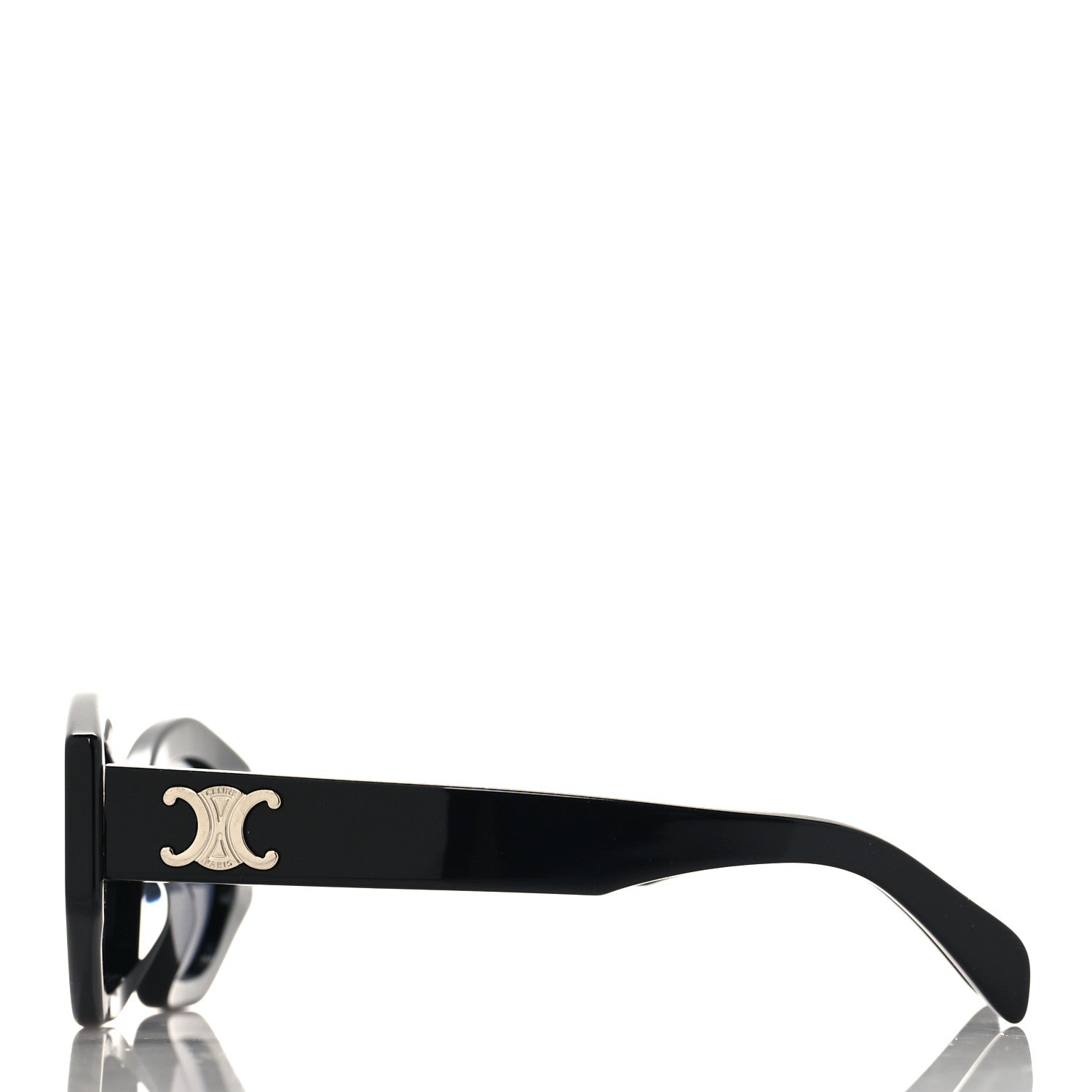 Celine Acetate Triomphe 01 Sunglasses CL 40238U Black 3 of 7