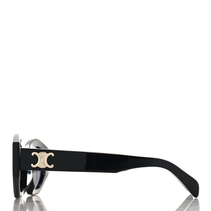 Celine Acetate Triomphe 01 Sunglasses CL 40238U Black 3 of 7