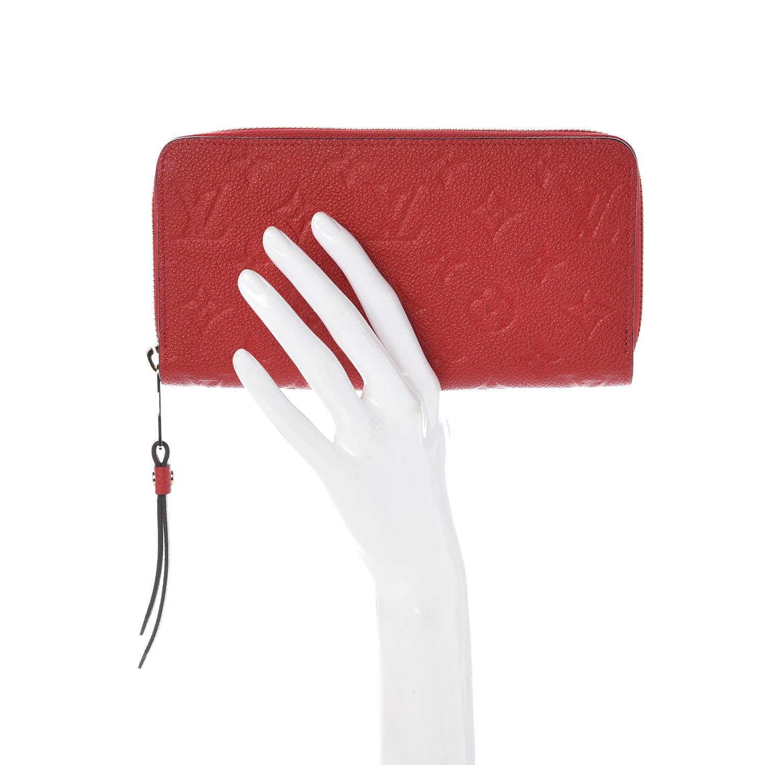 Louis Vuitton Empreinte Zippy Wallet Cherry 2 of 8