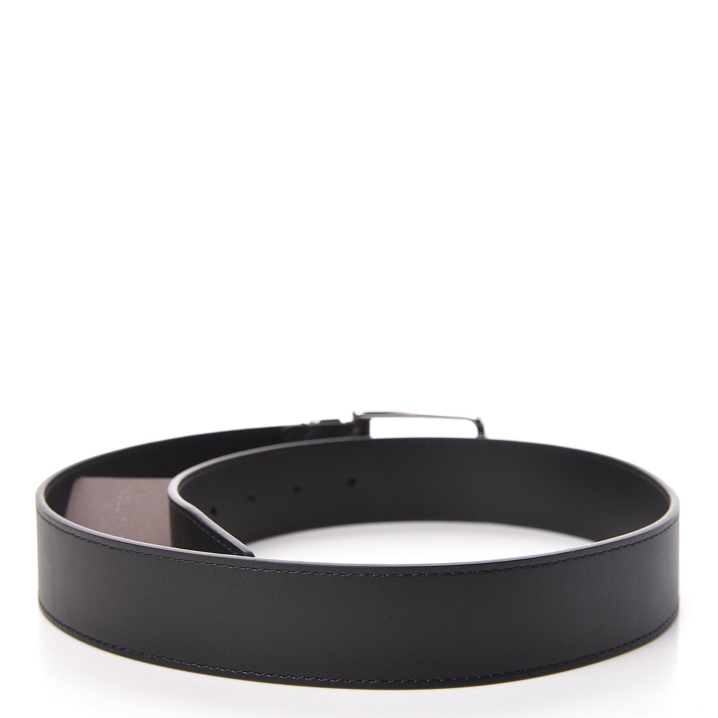 Calfskin 35mm Pont Neuf Belt 75 30 Black