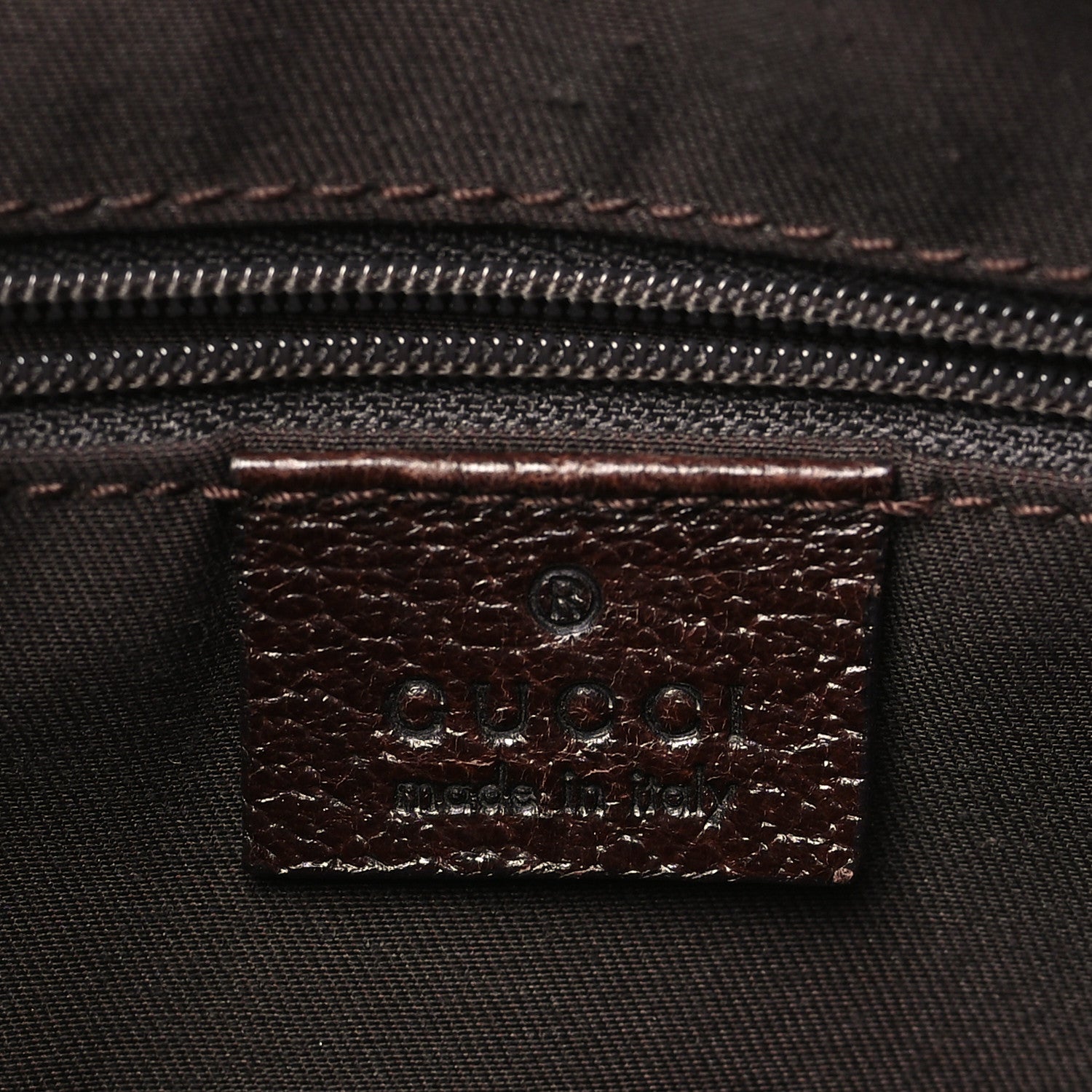 Gucci Monogram Shoulder Bag Dark Brown 6 of 9