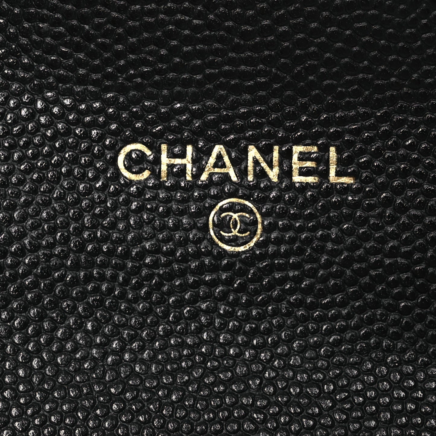 Caviar Quilted Medium Gusset Flap Wallet Black