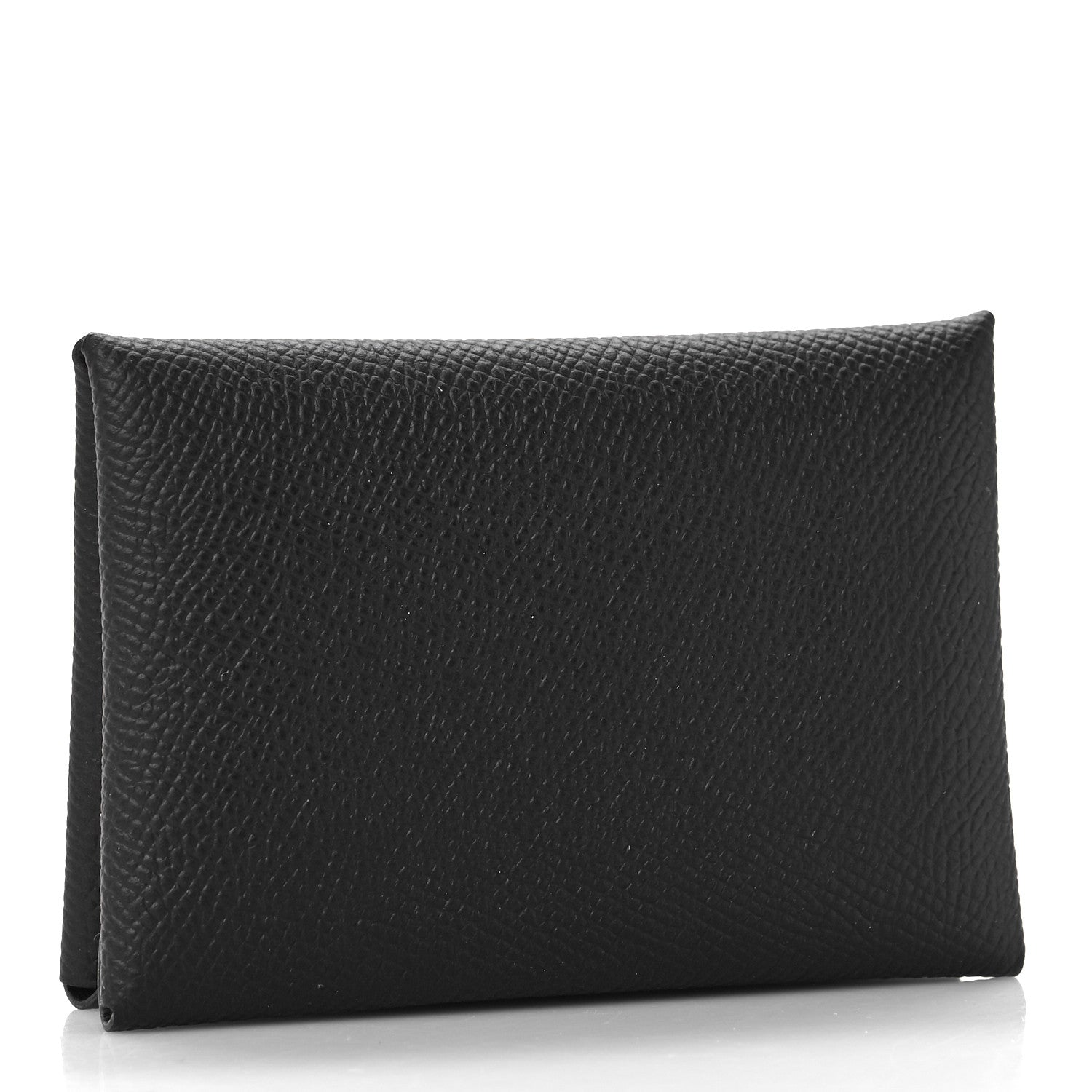Hermes Epsom Calvi Duo Card Case Black 3 of 9