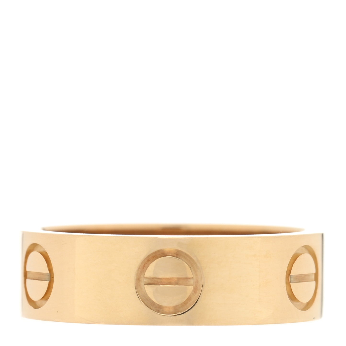 18K Yellow Gold 5.5mm LOVE Ring 51 5.75