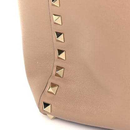 Valentino Garavani Vitello Rockstud Double Handle Tote Alpaca 15 of 17