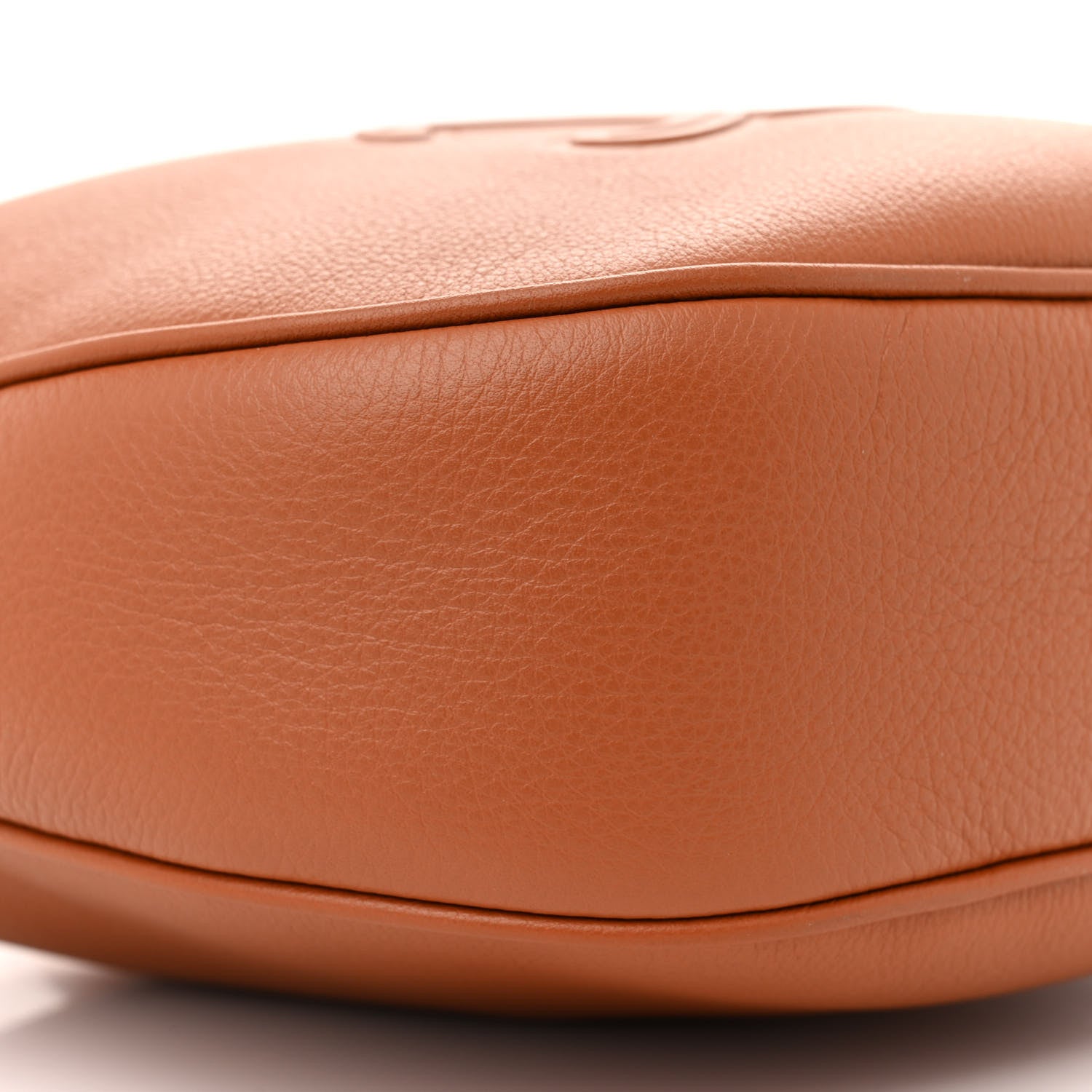 Celine Supple Calfskin Small Triomphe Heloise Shoulder Bag Tan 9 of 10