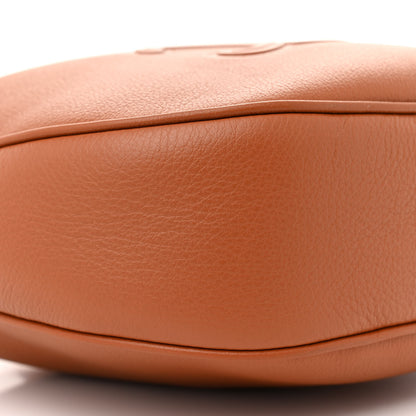 Celine Supple Calfskin Small Triomphe Heloise Shoulder Bag Tan 9 of 10