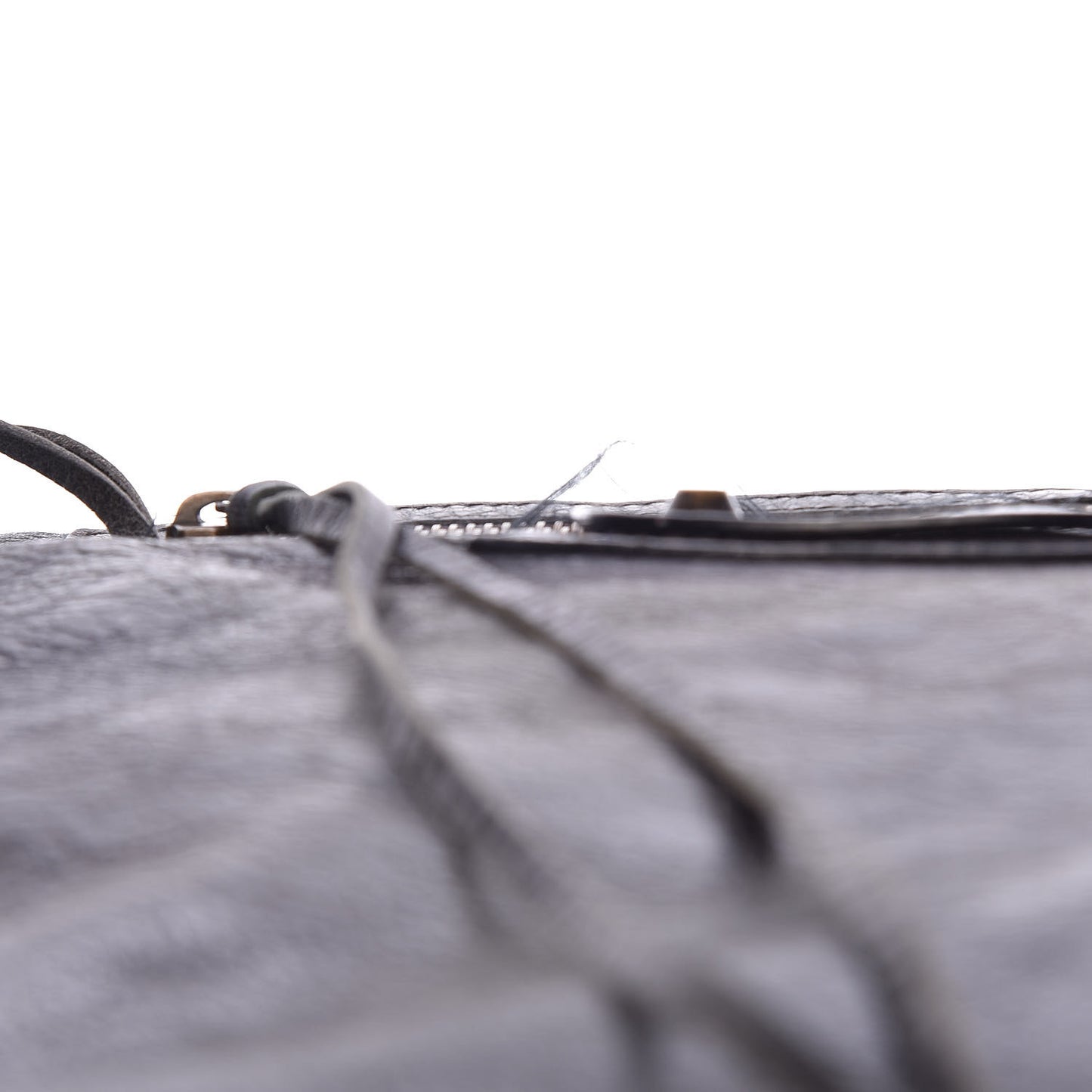 Agneau Classic Hardware Day Hobo Black