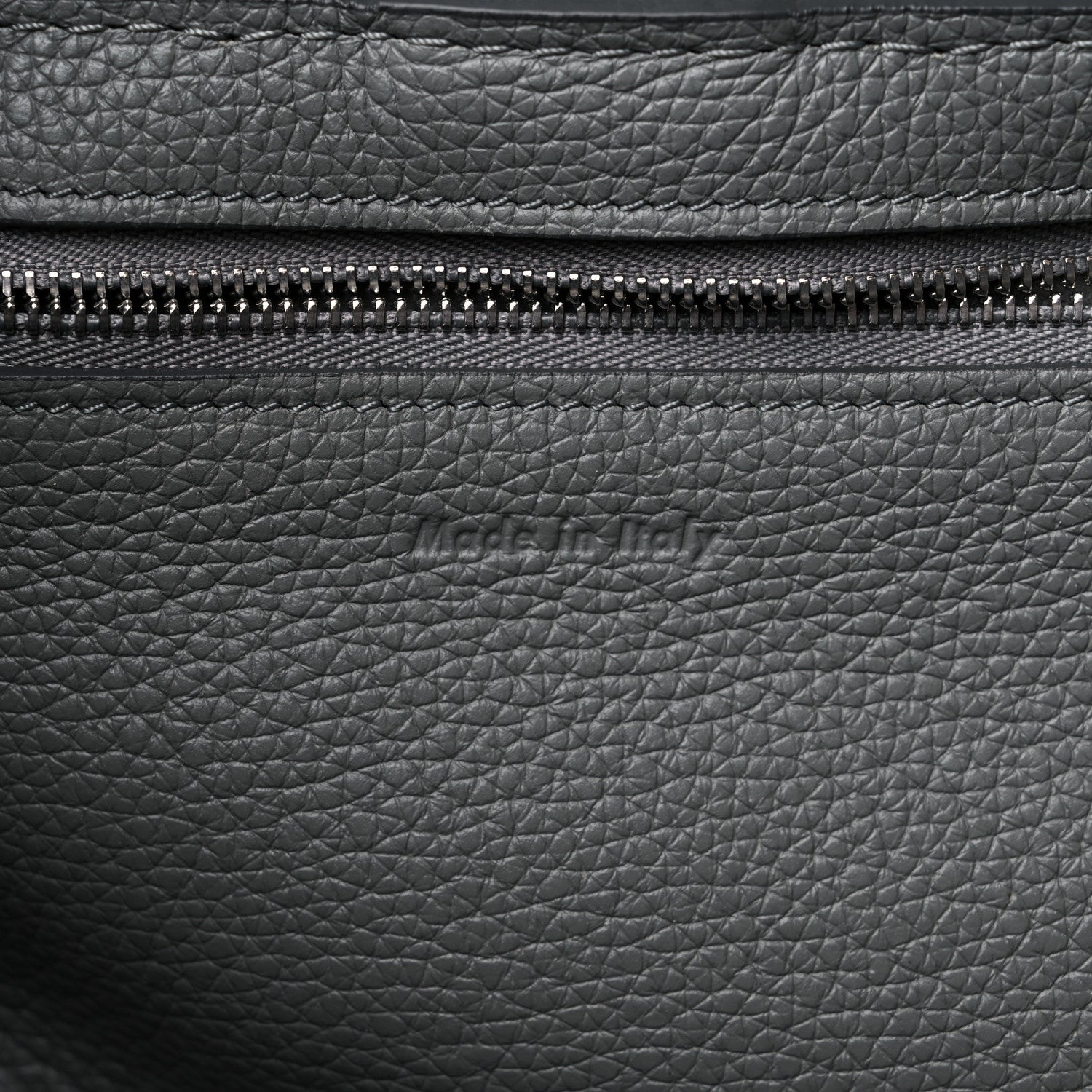 Celine Supple Calfskin Long Strap Small Big Bag Zinc 7 of 13