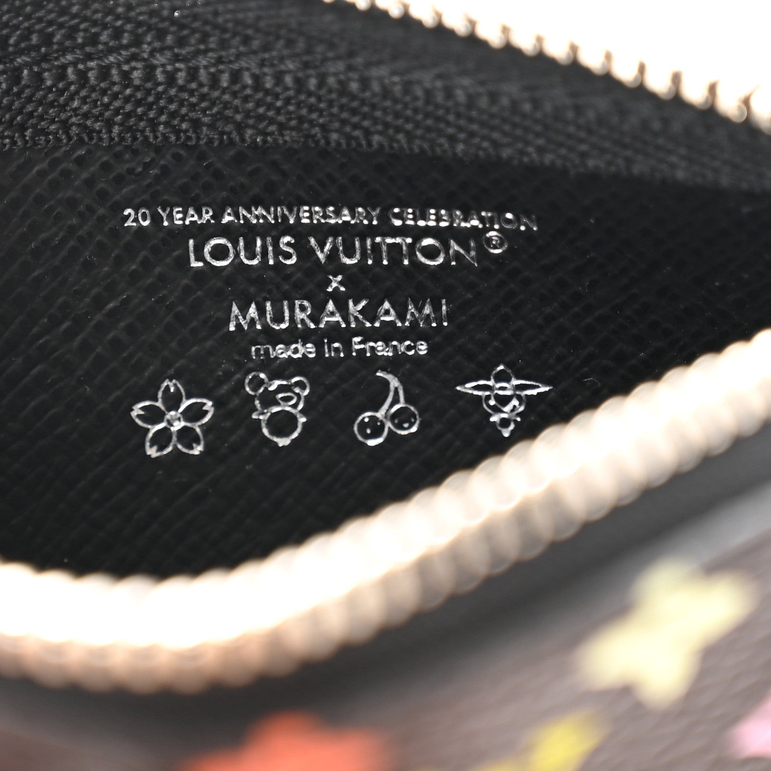 Louis Vuitton LV X TM Monogram Multicolor Key Pouch Black 6 of 7
