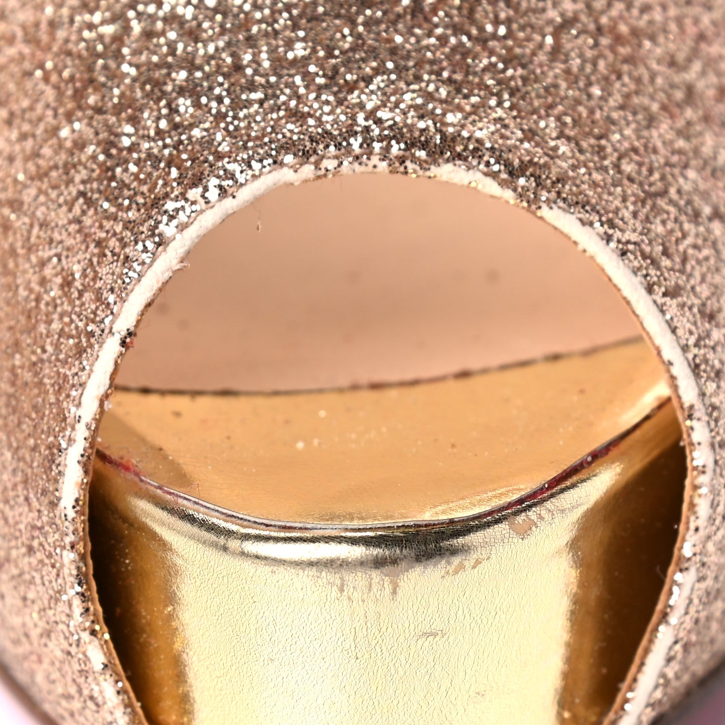 Glitter Vendome 120 Pumps 37 Gold