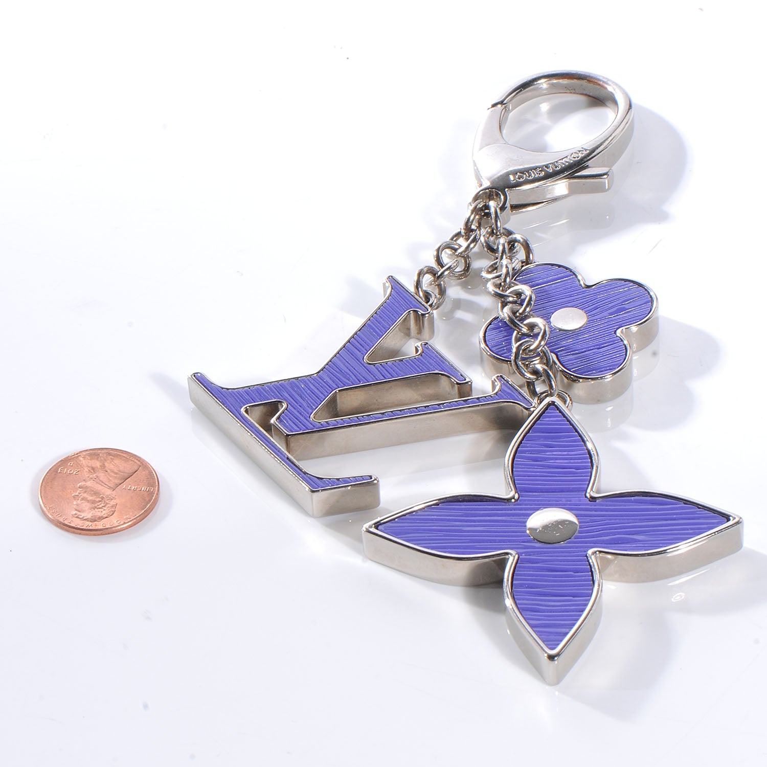 Louis Vuitton Fleur d Epi Bag Charm Figue 3 of 4