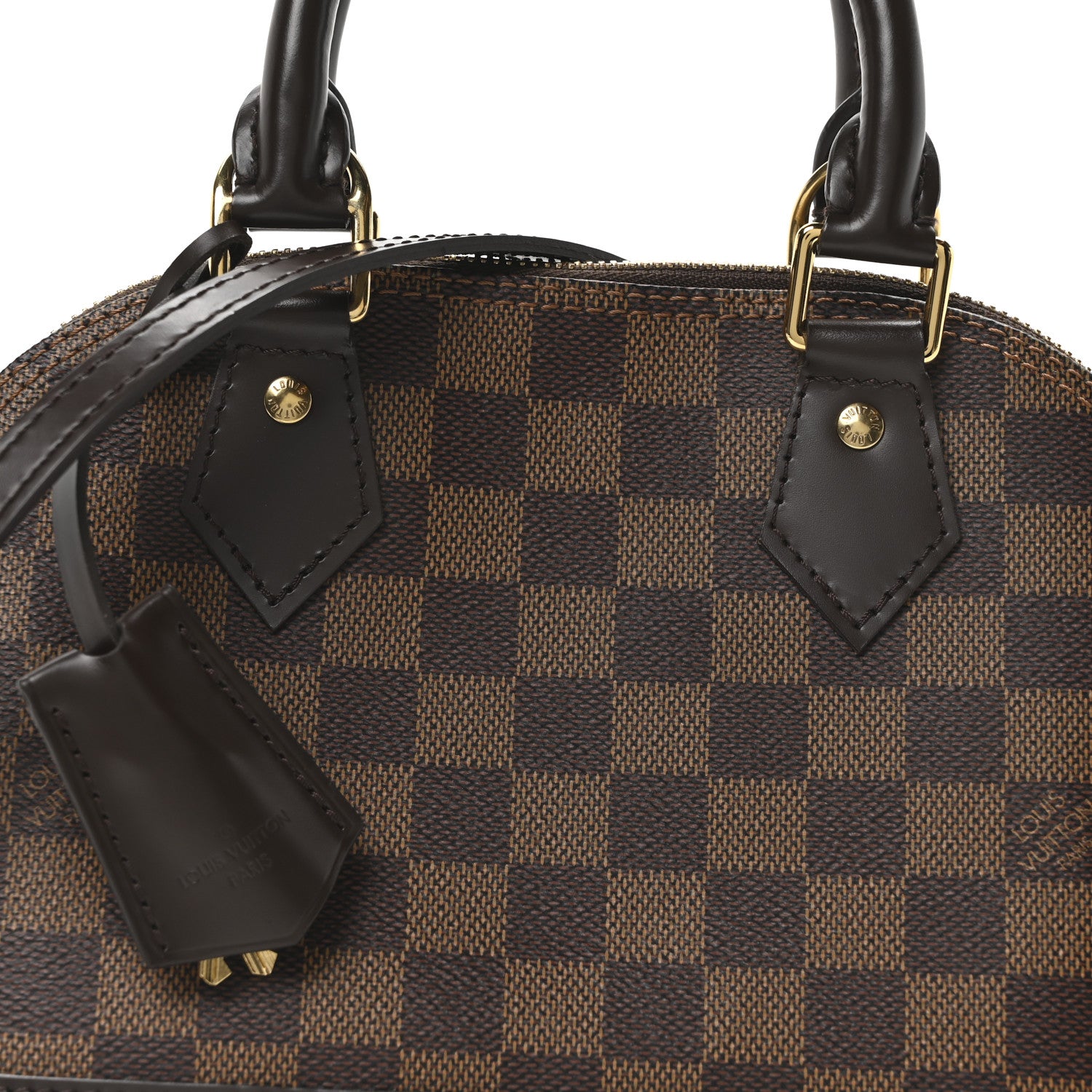 Louis Vuitton Damier Ebene Alma BB 7 of 9