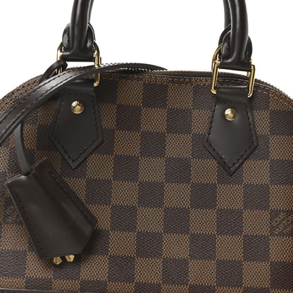 Louis Vuitton Damier Ebene Alma BB 7 of 9