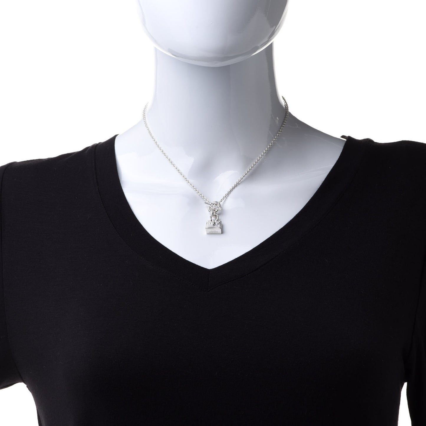Sterling Silver Kelly Charm Pendant Necklace