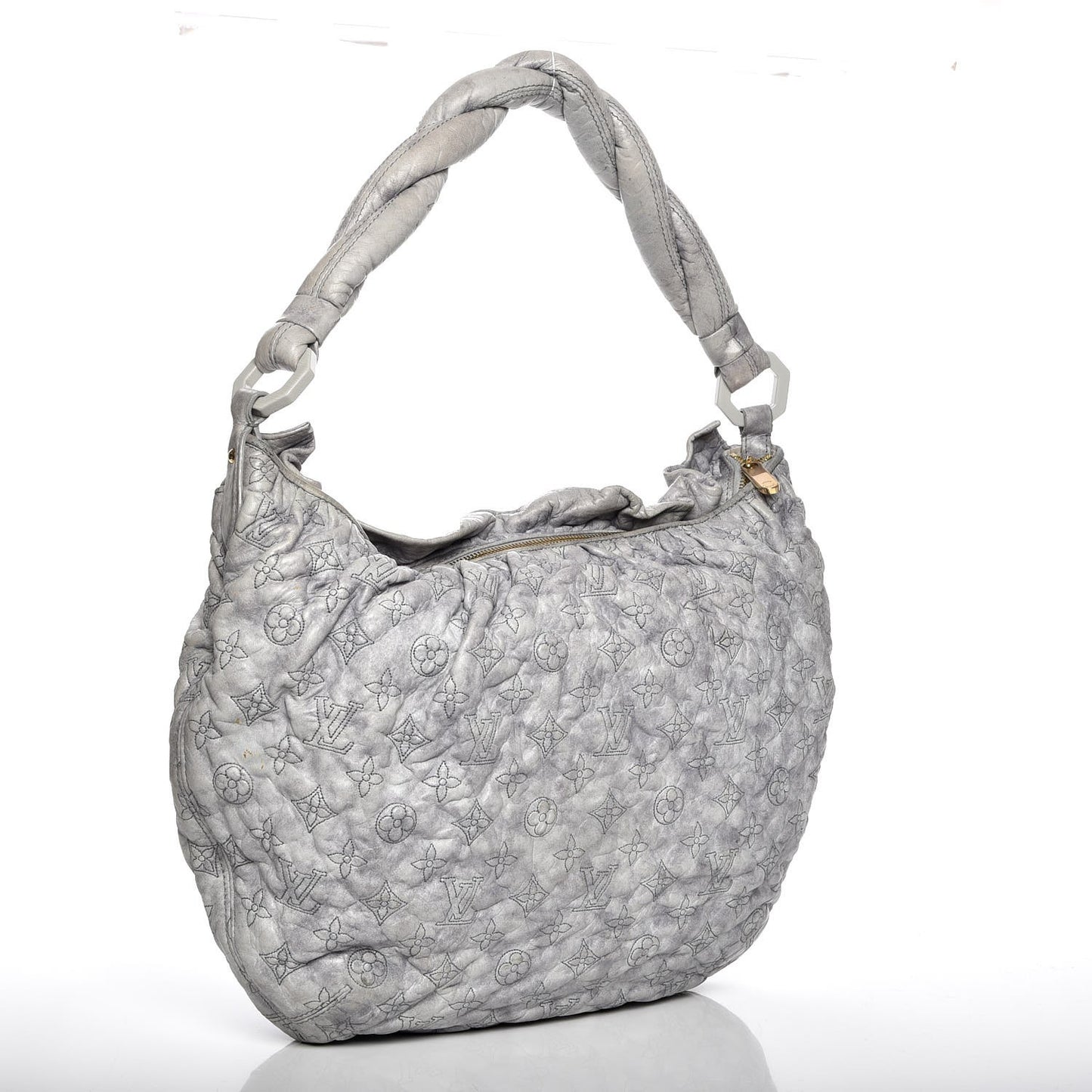 Lambskin Olympe Nimbus GM Gris Perle