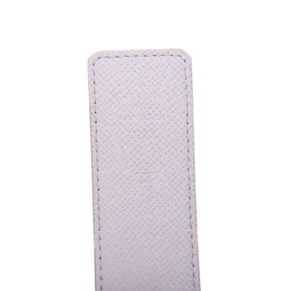 Louis Vuitton Taiga Monogram 40mm LV Initiales Belt 85 34 White 5 of 6