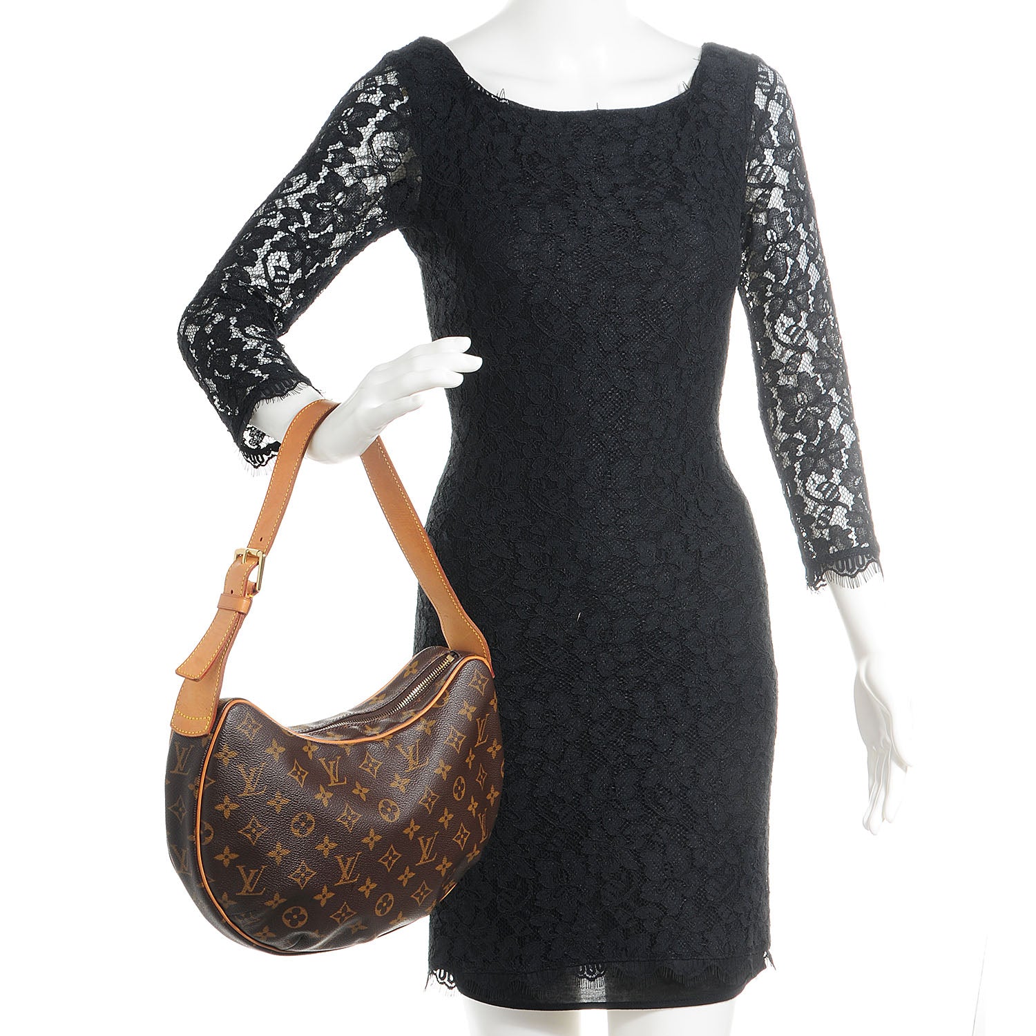 Louis Vuitton Monogram Croissant MM 2 of 8