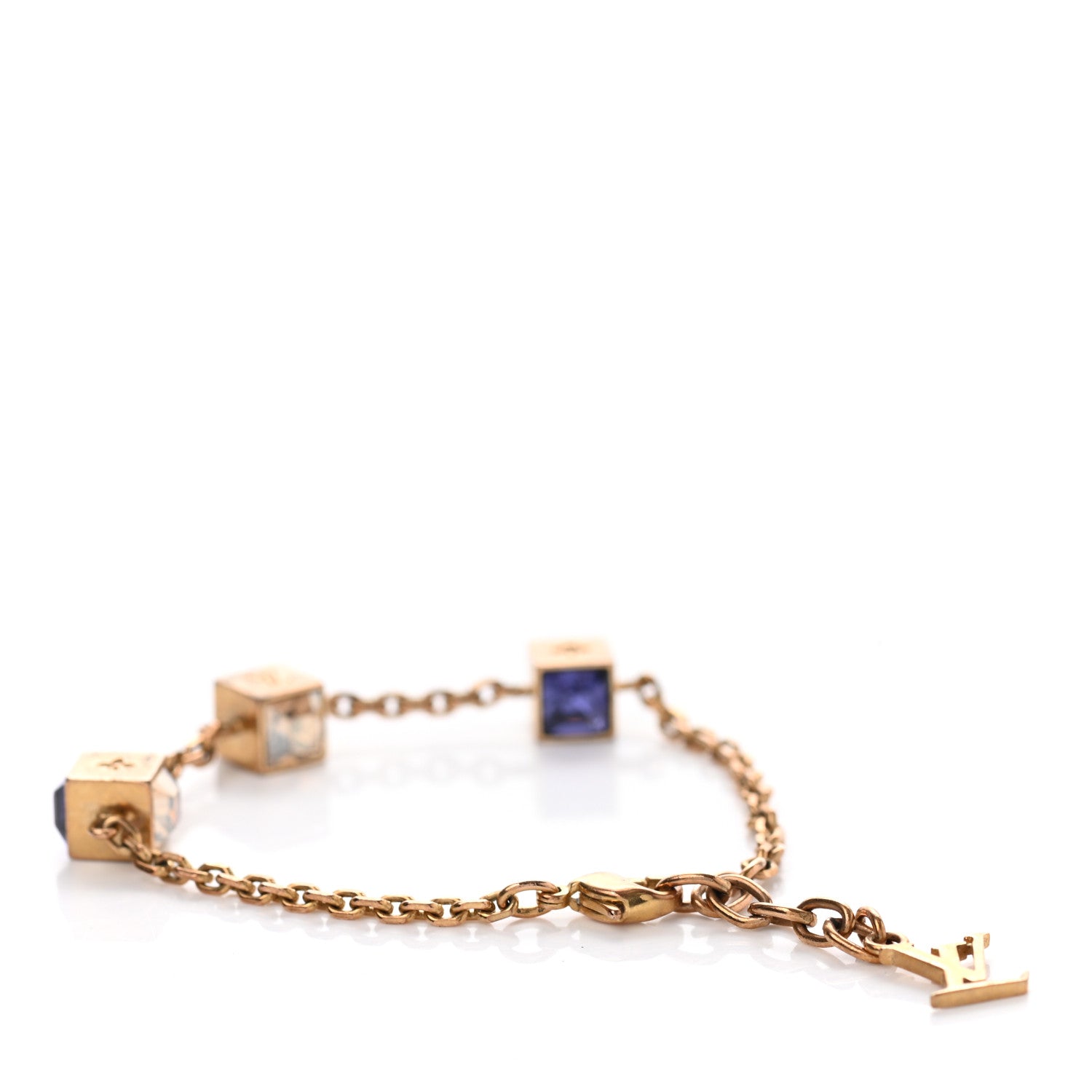 Louis Vuitton Swarovski Gamble Bracelet Azur 3 of 7