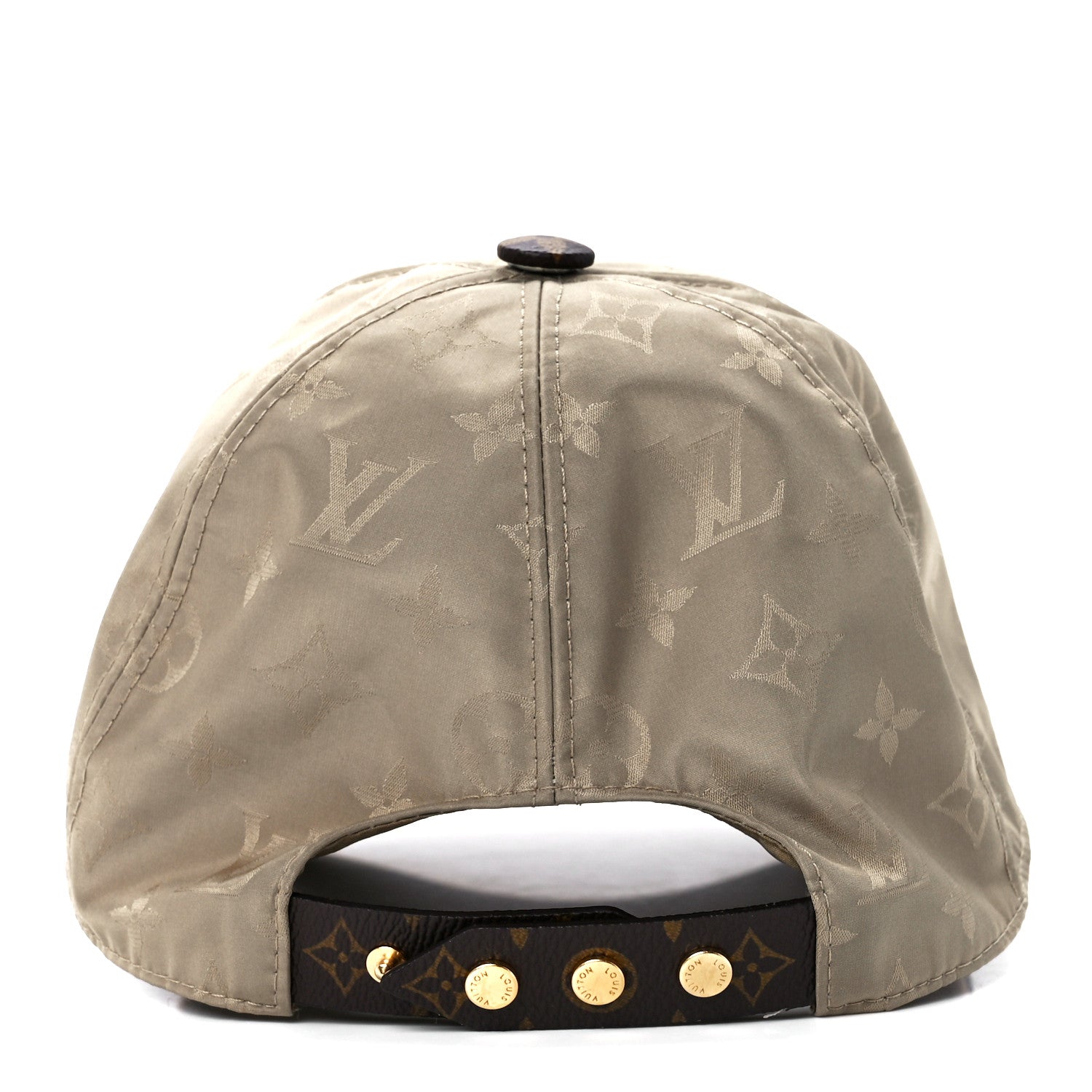 Louis Vuitton Monogram Polyester Silk LV Get Ready Cap M Beige 5 of 7