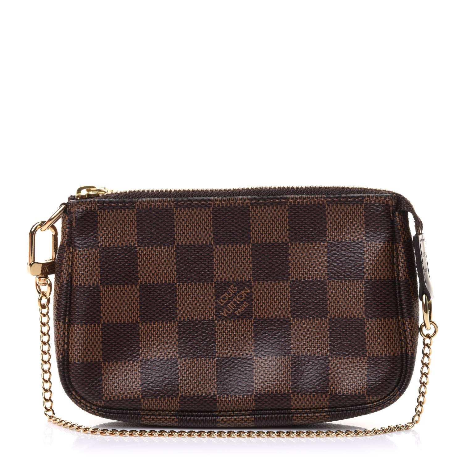Louis Vuitton Damier Ebene Mini Pochette Accessories 1 of 11