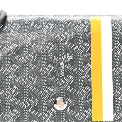Goyard Goyardine Plumet Wallet Clutch Grey 7 of 9