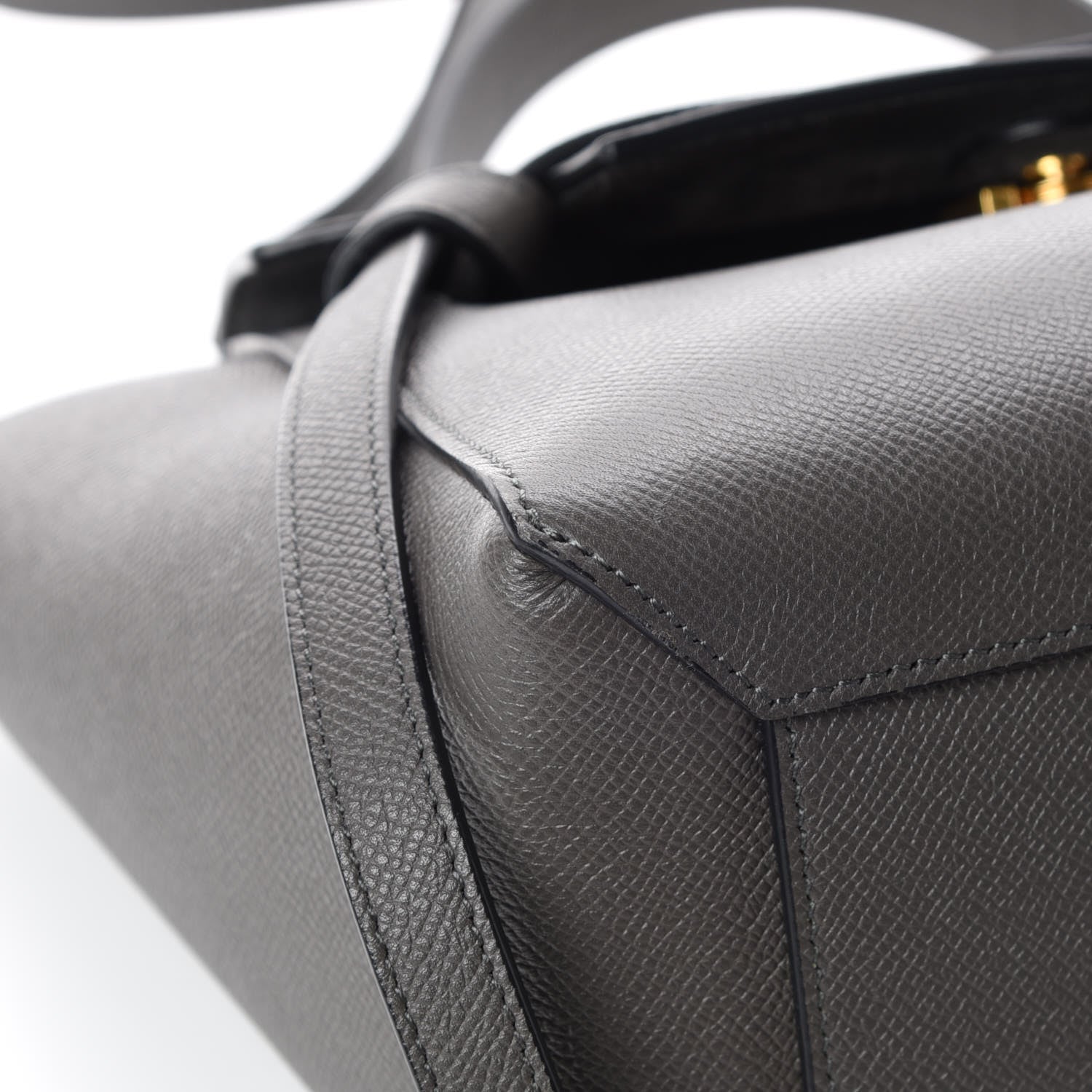 Celine Baby Grained Calfskin Micro Belt Bag Grey 12 of 14