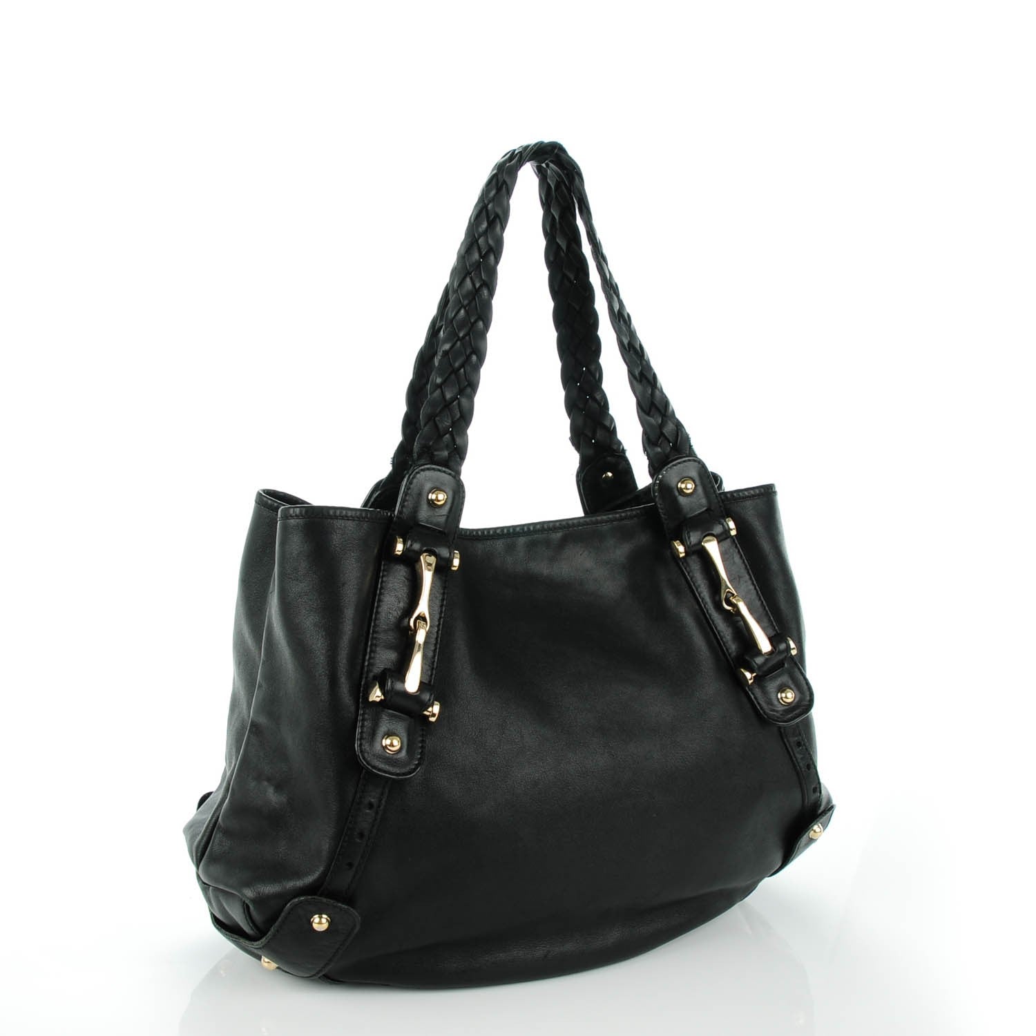 Gucci Calfskin Medium Pelham Shoulder Bag Black 3 of 8
