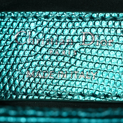 Christian Dior Lizard Gradient Mini Lady Dior Blue 6 of 12