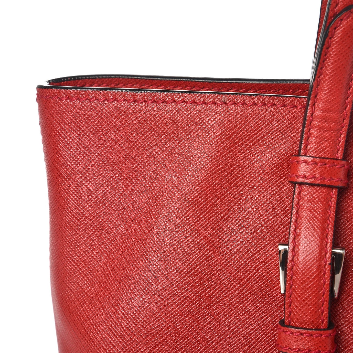 Saffiano Soft Tote Fuoco