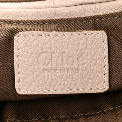 Chloe Calfskin Medium Marcie Satchel Abstract White 6 of 15