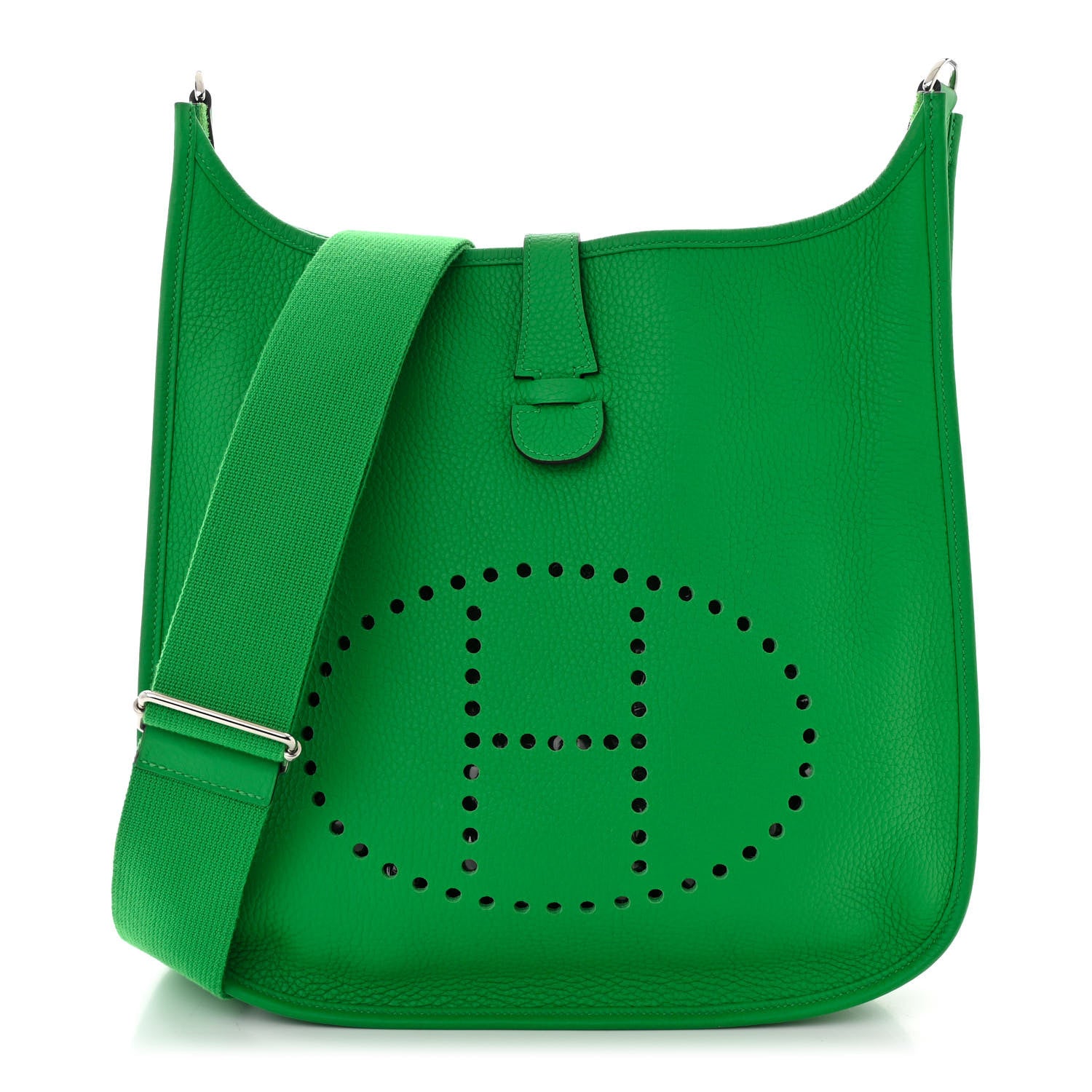 Hermes Taurillon Clemence Evelyne III GM Bambou 1 of 10