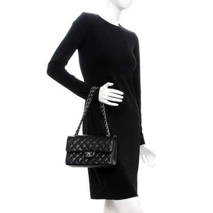 FASHIONPHILE CHANELCaviarQuiltedSmallDoubleFlapBlack 3 of 9
