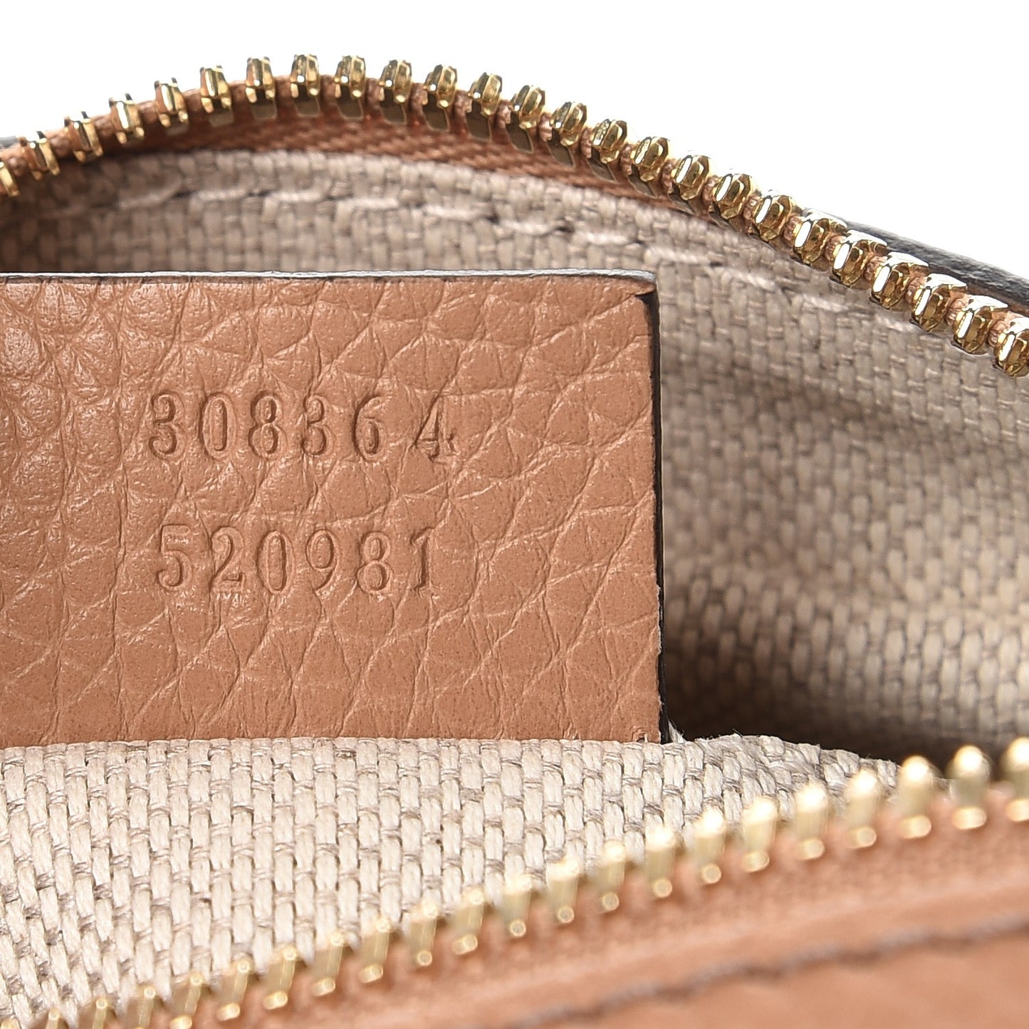 Pebbled Calfskin Small Soho Disco Bag Rose Beige