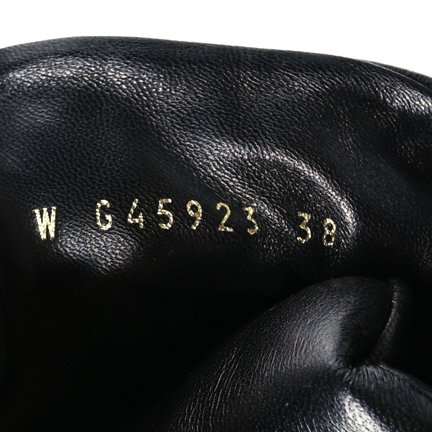 Chanel Lambskin Calfskin Quilted Lace Up Combat Boots 38 Black 10 of 12